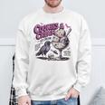 Cookie & Cream Ice Cream Butcher And Bird Book Lover Sweatshirt Gifts for Old Men