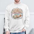 Cozy Reading Habit Daily Book Lover Lifestyle Sweatshirt Gifts for Old Men