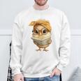 Cute Chick Reading Book Bandana Premium Tri-Blend Sweatshirt Gifts for Old Men