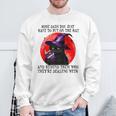 Some Days You Just Have To But On Cat Witch Reading Book Sweatshirt Gifts for Old Men Some Days You Just Have To But On Cat Witch Reading Book Sweatshirt Gifts for Old Men