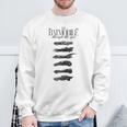 DC Comics Batman Through The Ages Vintage Batmobile Textbook Sweatshirt Gifts for Old Men