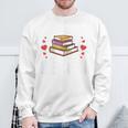 Die Tut Nix Die Will Nur Books Reading Reading Sweatshirt Gifts for Old Men