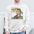 Dirty Hoes Garden Society Comic Book Style Women Sweatshirt Gifts for Old Men