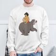 Disney The Jungle Book Mowgli And Baloo Chillin Sweatshirt Gifts for Old Men