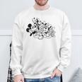 Disney Mickey And Friends Coloring Book Sweatshirt Gifts for Old Men