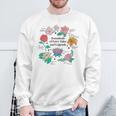 Disney Princess Botanicals Of Fairy Tales Floral Textbook Sweatshirt Gifts for Old Men