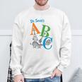 Dr Seuss ABC Book Cover Premium Tri-Blend Sweatshirt Gifts for Old Men