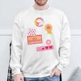 Dungeon Crawler Carl Colorful Sticker Collage LitRPG Book Premium Tri-Blend Sweatshirt Gifts for Old Men
