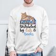 Easily Distracted By Cats And Books For Cat Lovers Men Women Kids Sweatshirt Gifts for Old Men Easily Distracted By Cats And Books For Cat Lovers Men Women Kids Sweatshirt Gifts for Old Men