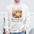 Fall Cat Ghosting You For Book Halloween Ghost Reading Sweatshirt Gifts for Old Men Fall Cat Ghosting You For Book Halloween Ghost Reading Sweatshirt Gifts for Old Men