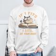 If i Fits I Sits On Your Book Premium Tri-Blend Sweatshirt Gifts for Old Men If i Fits I Sits On Your Book Premium Tri-Blend Sweatshirt Gifts for Old Men