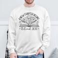 Floral Book a New Chapter Begins Retired Retirement Teacher Sweatshirt Gifts for Old Men
