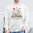 Floral Book A New Chapter Begins Retired Teacher Retirement Sweatshirt Gifts for Old Men