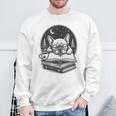 French Bulldog Reading Book Coffee Sky Glasses Sweatshirt Gifts for Old Men French Bulldog Reading Book Coffee Sky Glasses Sweatshirt Gifts for Old Men