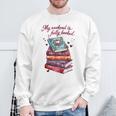 My Weekend Is Fully Booked Reading Quote Book Lover Humor Sweatshirt Gifts for Old Men