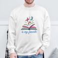 My Granddaughter Is My Favorite Author For Book Lovers Sweatshirt Gifts for Old Men