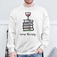 GROUP THERAPY Book Club Sweatshirt Gifts for Old Men
