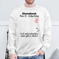 Guest Book 16th Birthday Decoration Teenager Teenie Sweatshirt Gifts for Old Men