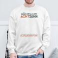 Guest Book 18th Birthday Guest List 18 Years Boy Men Sweatshirt Gifts for Old Men Guest Book 18th Birthday Guest List 18 Years Boy Men Sweatshirt Gifts for Old Men