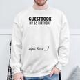 Guestbook Alternative 65th Birthday Decorations For Him Her Sweatshirt Gifts for Old Men Guestbook Alternative 65th Birthday Decorations For Him Her Sweatshirt Gifts for Old Men