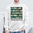 Hot Girl Read Books Sweatshirt Gifts for Old Men