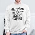 Hot Moms Read Books For Moms Book Lover Sweatshirt Gifts for Old Men Hot Moms Read Books For Moms Book Lover Sweatshirt Gifts for Old Men