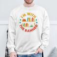 I'm With The Banned Books I Survived Reading Banned Books Sweatshirt Gifts for Old Men