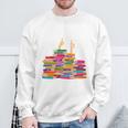 I'm Fine Reading Books Reader Book Lover Librarian Sweatshirt Gifts for Old Men