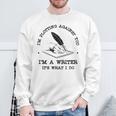 I'm Plotting Against You I'm A Writer Book Novel Author Sweatshirt Gifts for Old Men I'm Plotting Against You I'm A Writer Book Novel Author Sweatshirt Gifts for Old Men