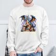 It's Not Hoarding If It's Books Reading Bookworm Reader Sweatshirt Gifts for Old Men