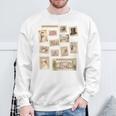 Jane Austen Book Classic Literature Stamp Collage Premium Tri-Blend Sweatshirt Gifts for Old Men Jane Austen Book Classic Literature Stamp Collage Premium Tri-Blend Sweatshirt Gifts for Old Men