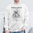 Jane Austen Persuasion Book Cover Classic Literature Sweatshirt Gifts for Old Men Jane Austen Persuasion Book Cover Classic Literature Sweatshirt Gifts for Old Men