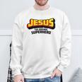 Jesus The Original Superhero Comic Book Christian Faith Sweatshirt Gifts for Old Men Jesus The Original Superhero Comic Book Christian Faith Sweatshirt Gifts for Old Men