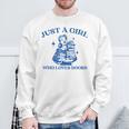 Just a Girl Who Loves Books Book Lover Bookish Sweatshirt Gifts for Old Men Just a Girl Who Loves Books Book Lover Bookish Sweatshirt Gifts for Old Men