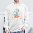 Just A Girl Who Loves Books For Bookworm Sweatshirt Gifts for Old Men