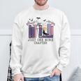 Just One More Chapter Romantasy Book Dragon Bookworm Bookish Sweatshirt Gifts for Old Men