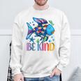 Kids Be Kind Rainbow Scale Fish Teacher Reading Book Toddler Sweatshirt Gifts for Old Men Kids Be Kind Rainbow Scale Fish Teacher Reading Book Toddler Sweatshirt Gifts for Old Men