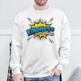 Kindness Is My Superpower Comic Book Style Sweatshirt Gifts for Old Men