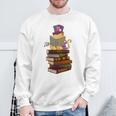 Kittens Cats Tea Party And Books Sweatshirt Gifts for Old Men Kittens Cats Tea Party And Books Sweatshirt Gifts for Old Men
