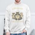 Libraries Are For Everyone Cute Raccoon Badger Opossum Book Sweatshirt Gifts for Old Men Libraries Are For Everyone Cute Raccoon Badger Opossum Book Sweatshirt Gifts for Old Men