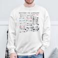 Library Card Due Date Stamp Book Lover Reading Vintage Read Sweatshirt Gifts for Old Men Library Card Due Date Stamp Book Lover Reading Vintage Read Sweatshirt Gifts for Old Men