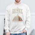 Library Dream Team Mountain Of Books Librarian Premium Tri-Blend Sweatshirt Gifts for Old Men