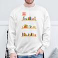 Library Librarian Bookworm Book 00 Days Without Reading Premium Tri-Blend Sweatshirt Gifts for Old Men