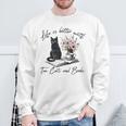 Life Better With 2 Cats Books Kitten Kitty Women Girls Kids Sweatshirt Gifts for Old Men Life Better With 2 Cats Books Kitten Kitty Women Girls Kids Sweatshirt Gifts for Old Men