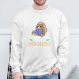 Life Is Better With A Hedgehog And Reading Books Sweatshirt Gifts for Old Men