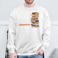 Life Without Books Is Like An Unsharpened Pencil Bookworm Sweatshirt Gifts for Old Men
