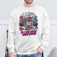 I Lift So I Can Carry More Books Reader Weightlifting Premium Tri-Blend Sweatshirt Gifts for Old Men