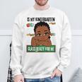 Lil Mr Kindergarten Prince Boys Melanin Boy Read Books Sweatshirt Gifts for Old Men