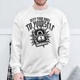 Literary Keep Your Bans Book Lover Anti Censorship Reading Sweatshirt Gifts for Old Men