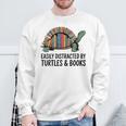I Love Turtles Easily Distracted By Turtles And Books Nerds Sweatshirt Gifts for Old Men I Love Turtles Easily Distracted By Turtles And Books Nerds Sweatshirt Gifts for Old Men